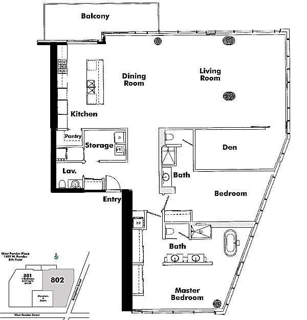 Floor plan 802