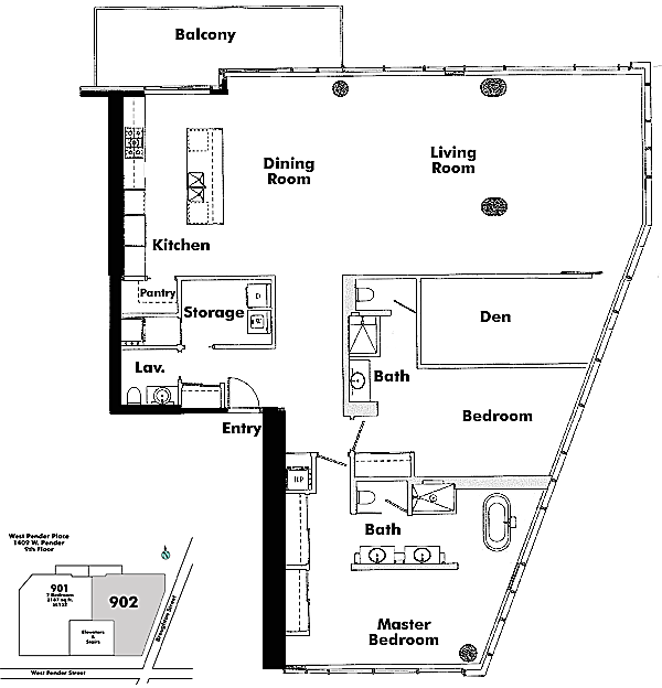 Floor plan 902