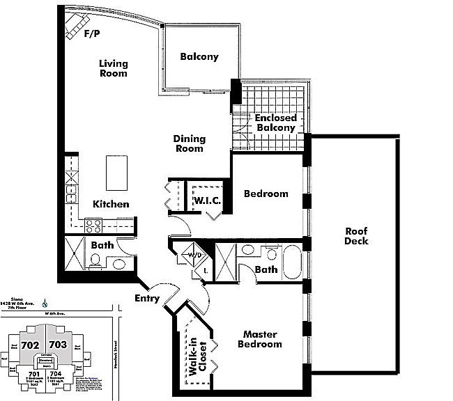 Floor plan 702