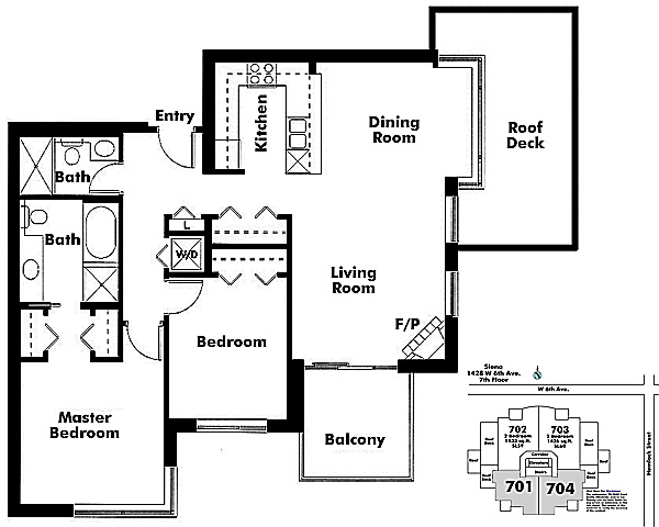 Floor plan 701,4