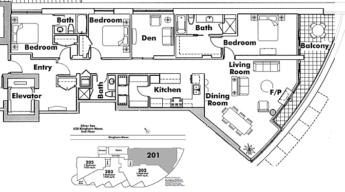 Floor plan 201