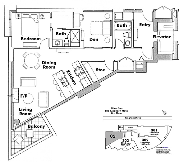 Floor plan 705