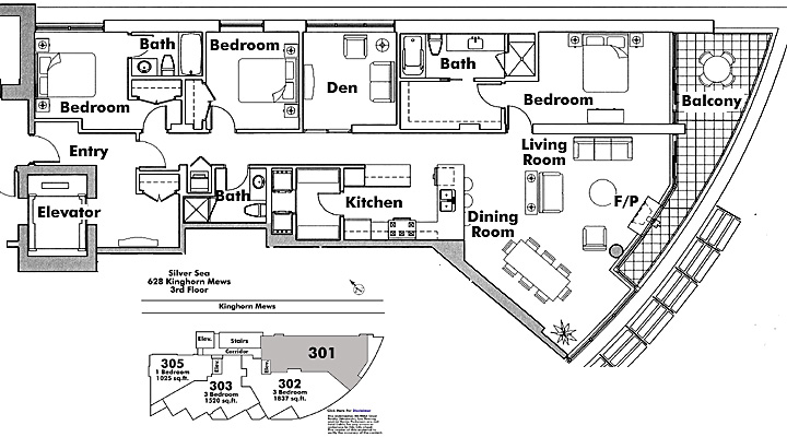 Floor plan 301