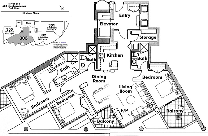 Floor plan 303