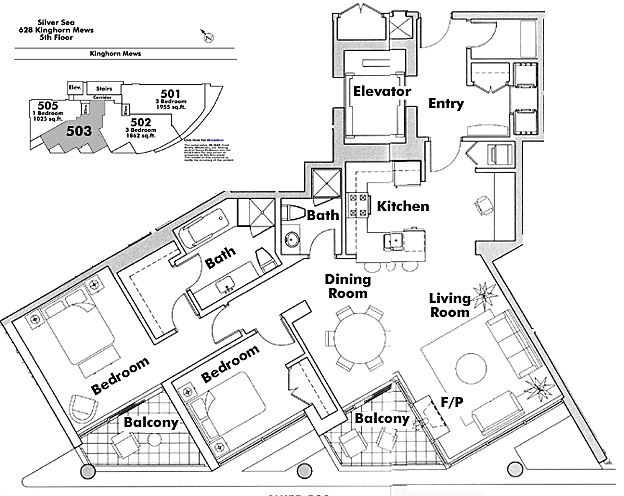 Floor plan 503