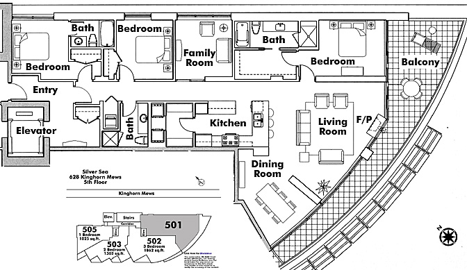 Floor plan 501
