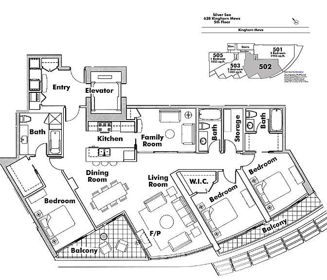 Floor plan 502