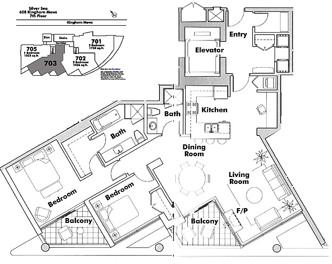 Floor plan 703