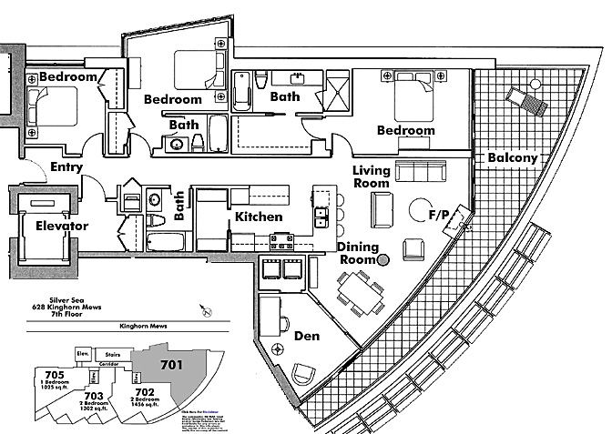 Floor plan 701