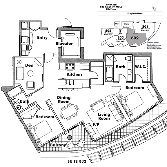 Floor plan 802