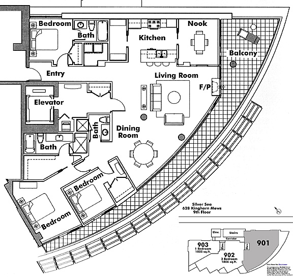Floor plan 901