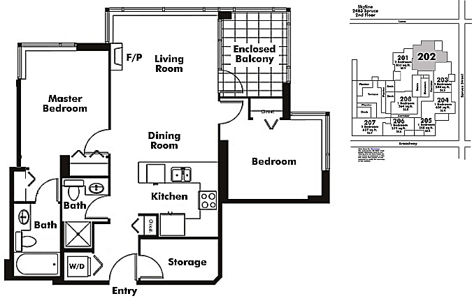 Floor plan 202