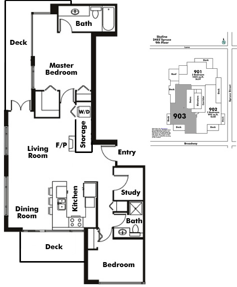 Floor plan 903