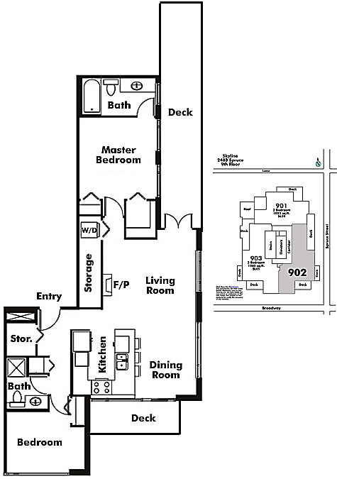 Floor plan 902
