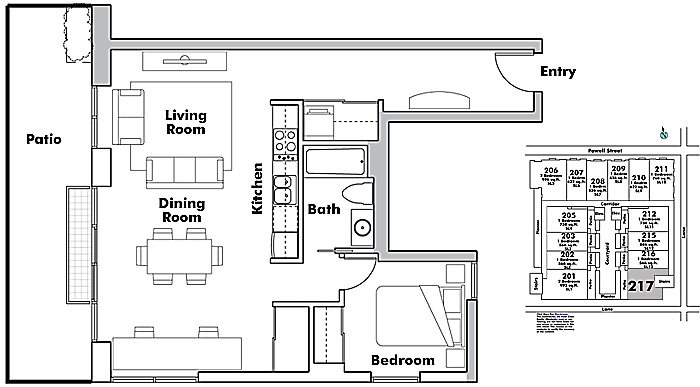 Floor plan 217