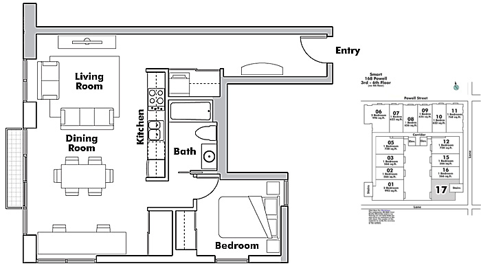Floor plan 617
