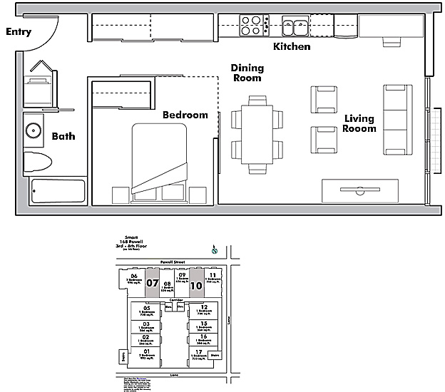 Floor plan 507