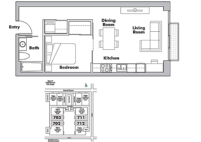 Floor plan 702