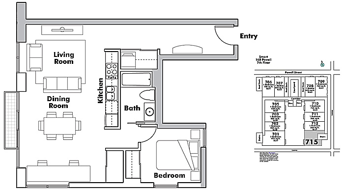 Floor plan 715