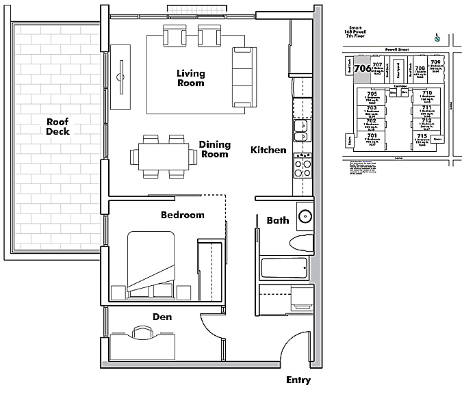 Floor plan 706