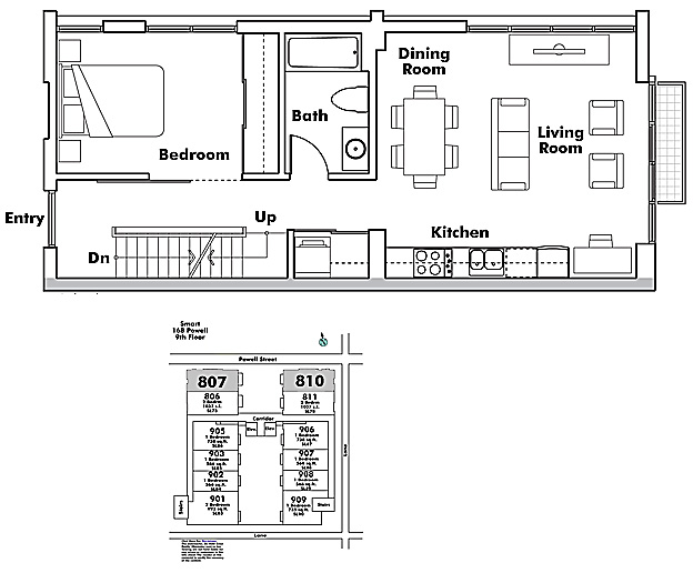 Floor plan PH810