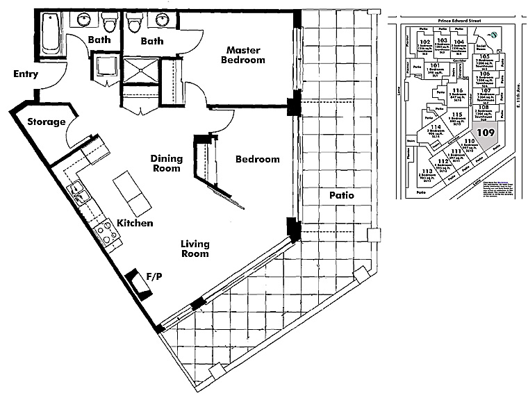 Floor plan 109