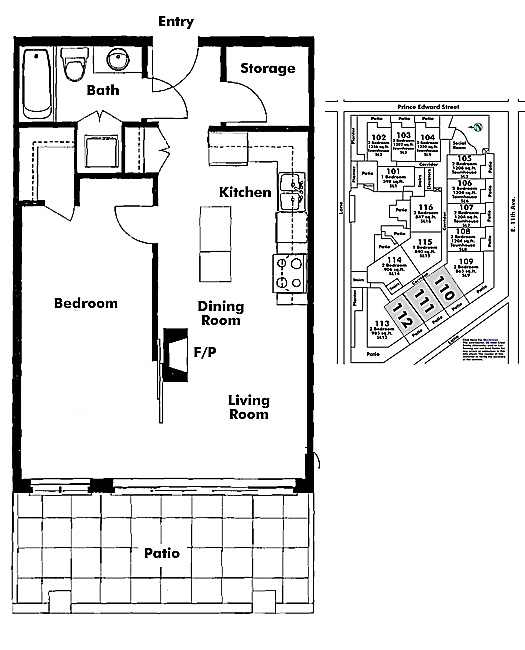 Floor plan 110