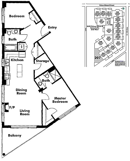 Floor plan 207