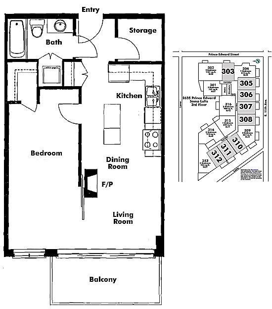Floor plan 310