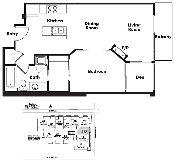 Floor plan 510
