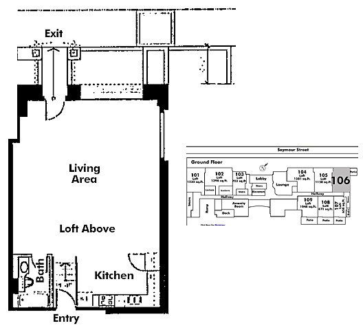 Floor plan 106