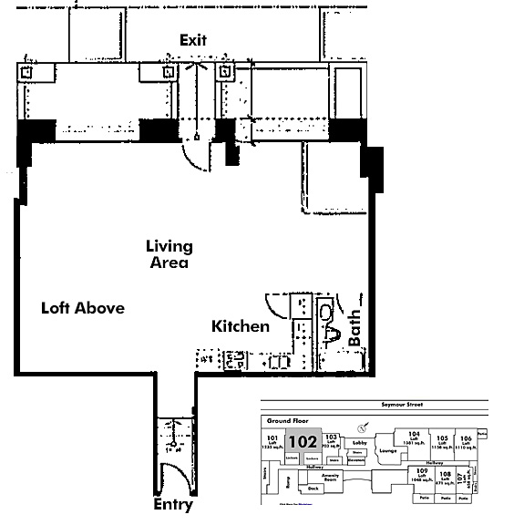 Floor plan 102
