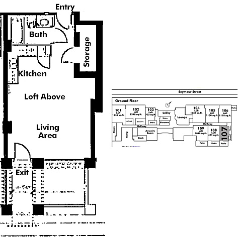 Floor plan 107