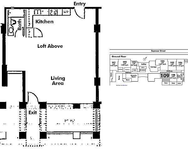 Floor plan 109