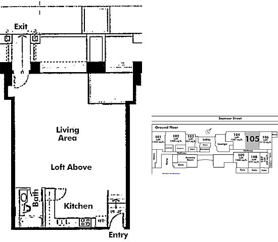 Floor plan 105