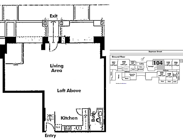 Floor plan 104