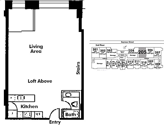 Floor plan 205