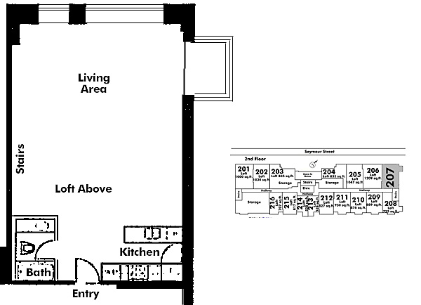 Floor plan 207