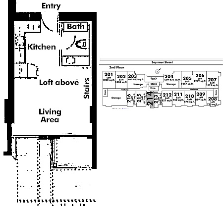 Floor plan 214