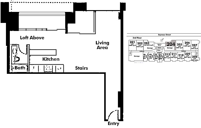 Floor plan 204
