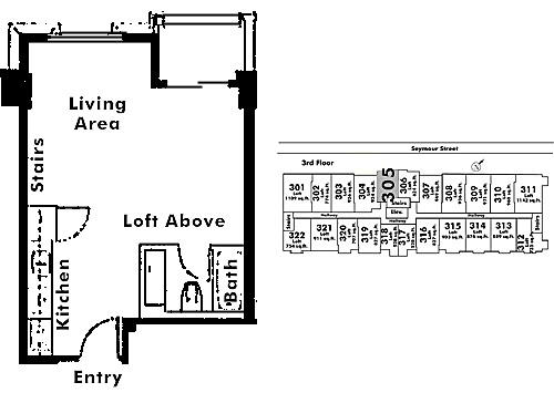 Floor plan 305