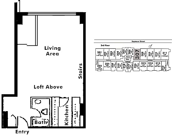 Floor plan 307