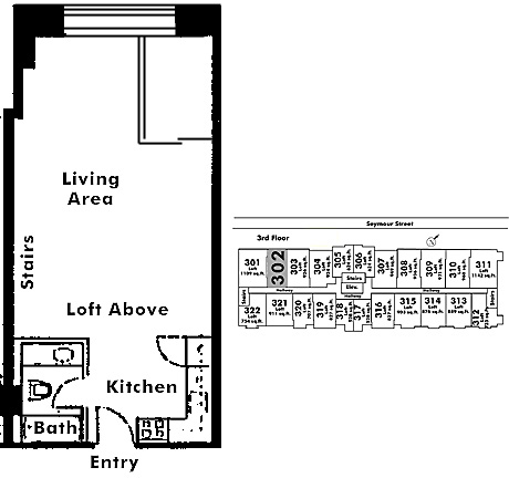 Floor plan 302