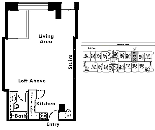 Floor plan 309