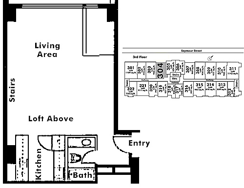 Floor plan 304