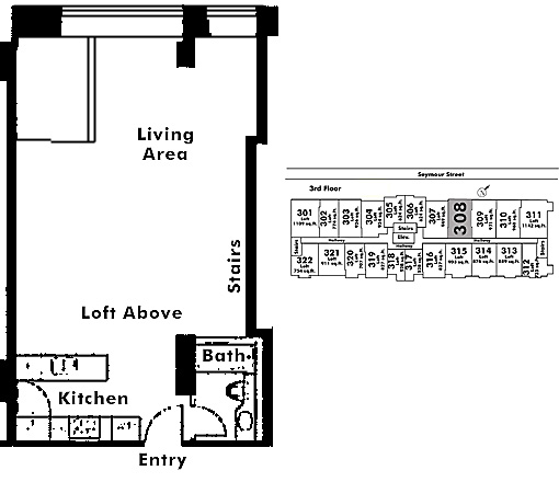 Floor plan 308