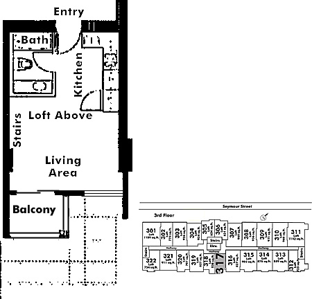 Floor plan 317