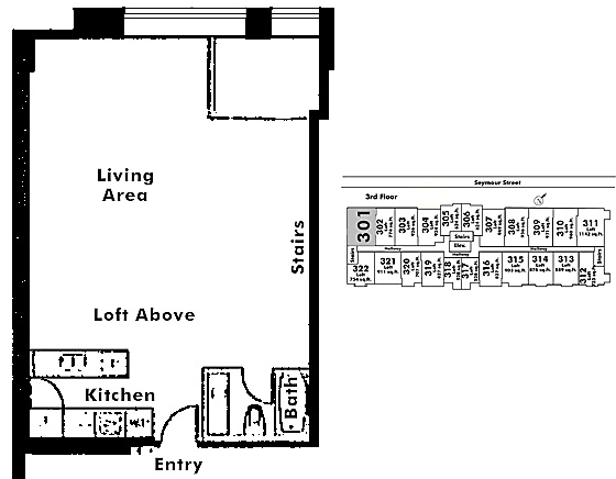 Floor plan 301