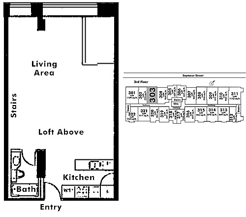 Floor plan 303