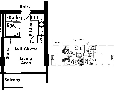 Floor plan 409